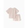 Set for a boy (shirt and shorts), minku, milk color, height 122 cm