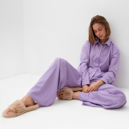 Female set (shirt, trousers) minku lilac color, rn 46-3