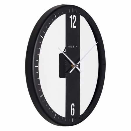 Watching interior, made of metal loft, D-32 cm, silent, black-3