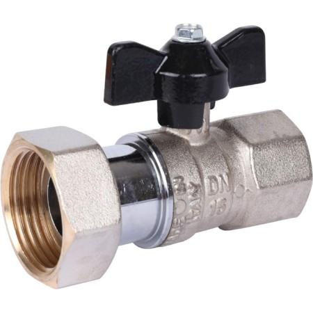 Ball barbar stout SVB-0009-002025, 3/4 "x1", internal thread/pitch nut, butterfly
