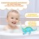 Rubber toy for the bath "Dinosaur: Diplood", 22 cm, with a squeak, crumb I