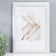 Photo frame Plastic "Mira" 20x30 cm 647261-8, white (plastic screen)