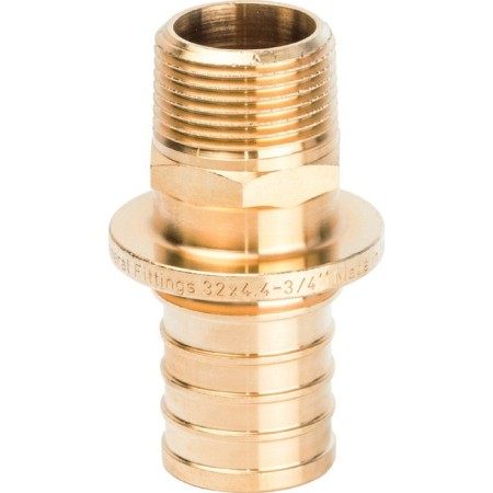 Axial adapter Stout SFA-0001-003234, 32x3/4 "External thread