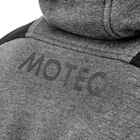 Textile sweater with a hood Moteq perk, male, size l, gray, black-3