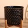 Kashpo on the stand "Hani" metal, wood (set 2 pcs), diameter 29 and 26 cm