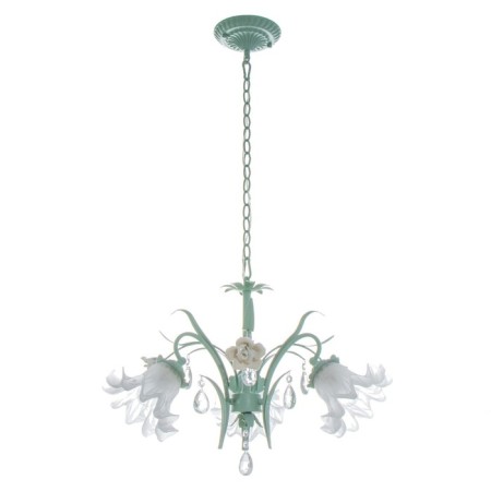 Lyana chandelier 3he27 40w green 45x45x40-90 cm Bayerlux-1