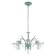 Lyana chandelier 3he27 40w green 45x45x40-90 cm Bayerlux