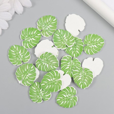 Decor for creativity tree "Palm leaves" set of 20 pcs 2.5x2.8 cm-2