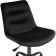 Computer chair Ordi Metal/velor, black 56x65x85 cm