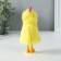 Interior doll "Girl in a chicken costume" 6x7x13.5 cm