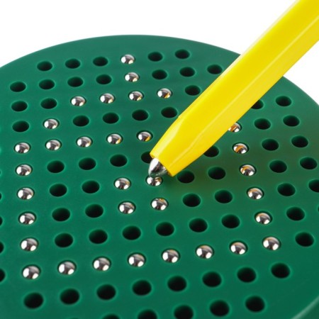 Tablet training “Magnetic Drawing: Mi-Mi-Mim,”, 120 holes, green color-6