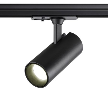 Snow -shaped single -phase three -core LED Novotech. Selene, 15W, LED, 145x80x80 mm, black color