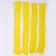 Kapron for dolls and flowers, set 4 pcs., Size 1 pc. - 45 × 6 cm, lemon color