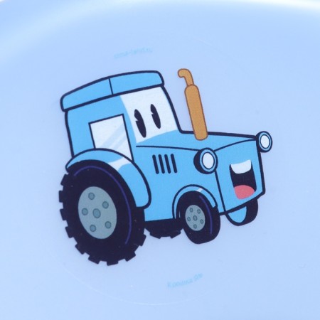 Pot children's "Tractor", blue color-2