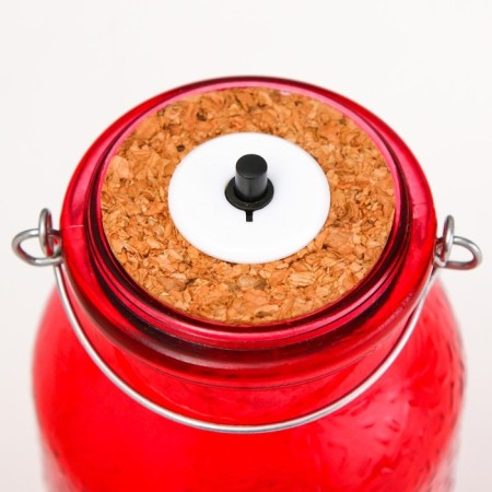 Nightnik "Dellos" LED from batteries red 7x7x17.5 cm Risalux-7
