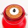 Nightnik "Dellos" LED from batteries red 7x7x17.5 cm Risalux