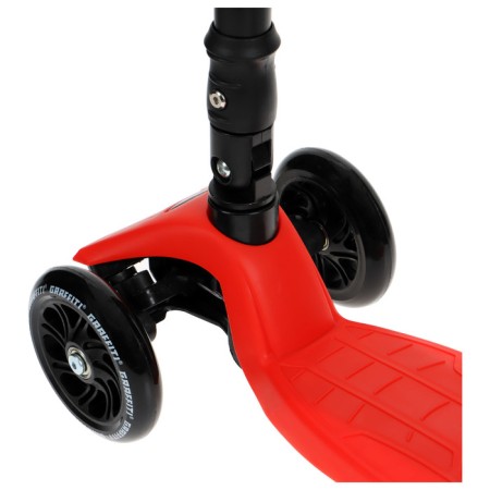 Folding Graffiti Baby, Light wheels PU 120/70 mm, ABEC 7, Red color-3