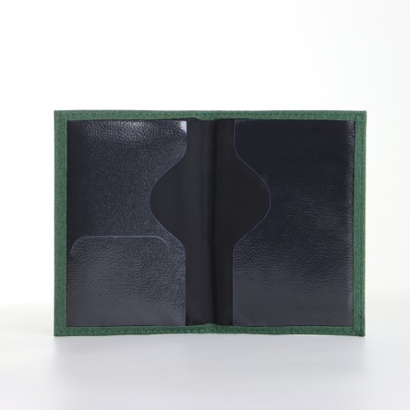 Cover for passport, green color-2