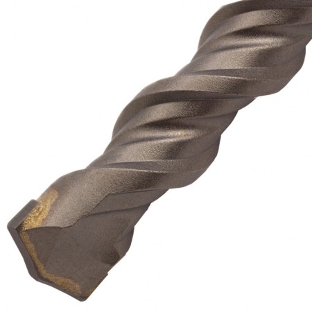 Denzel 705044, double spiral, Cobalt W-Tip, SDS Plus, 18 x 310 mm.-1