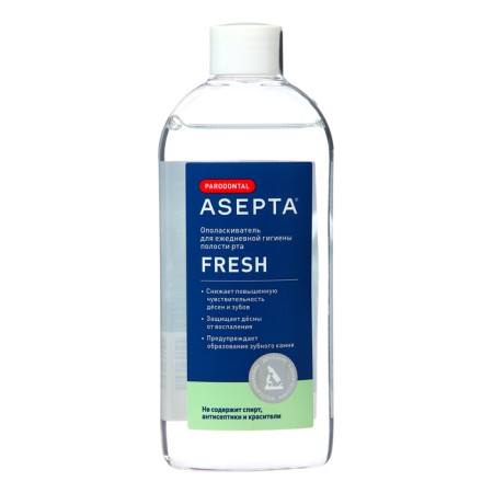 Ополаскиватель для полости рта Асепта Fresh, 250 мл-1