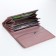Women's wallet on magnets, pink color
