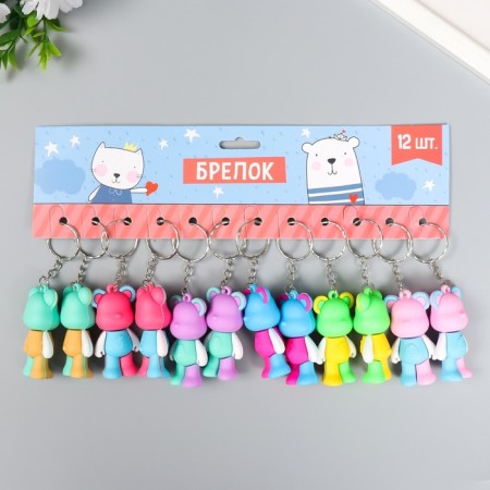 Trick rubber "Multi -colored bear" MIX 3x2x5.5 cm-5