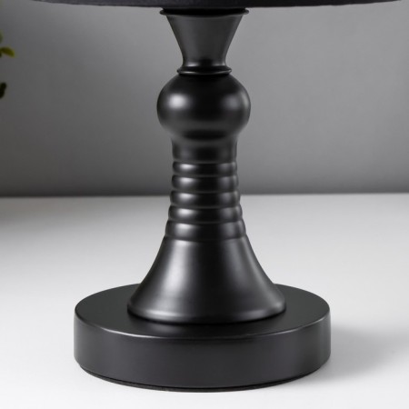 Desktop lamp E27 25W 220V "Black Turon" 31x19x19 cm Risalux-3
