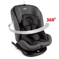 Автокресло детское Siger «Престиж», Isofix, группа 0+/ 1/2/3, маренго