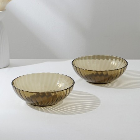 Elica table set, 44 items, glass, haze-9
