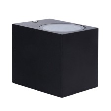 Фасадный светильник Arte Lamp Artefact A3404AL-1BK, GU10, 35 Вт, 7х8х10 см, чёрный