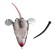 Namazu Mouse-Namazu Mouse with petals, 76 mm, 26 g, color 11, double YR HOOKS BN #2