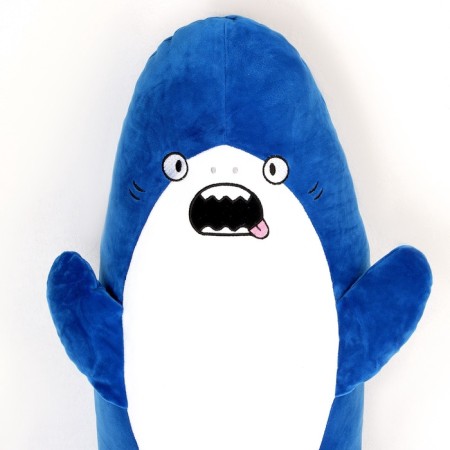 Skill skirt "Shark", 110 cm, blue color-2
