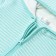 Kit for children (jumper, trousers), menthol/white color, height 62 cm