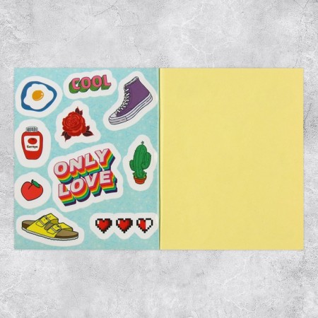 Album of stickers Boom Vibes, 8 sheets, 11 x 13.5 cm-8