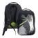 Youth backpack 39 x 26 x 19 cm, Grizzly, ergonomic back, laptop department, black