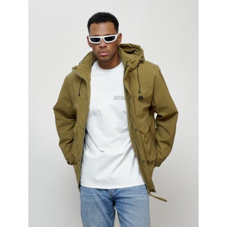 Male spring jacket, size 54, mustard color-4