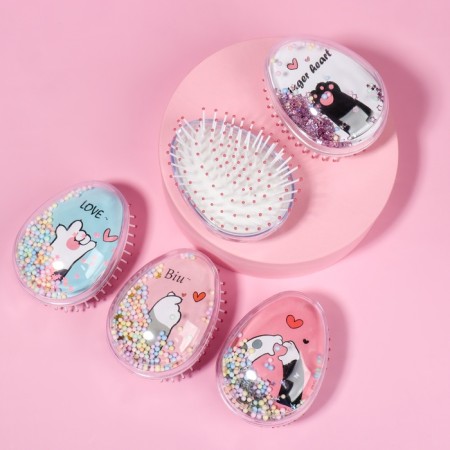 Comb-shaker "Paws", 5.5 × 9 cm, color mix-4