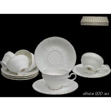 Tea set of Lenardi Maria Gold, 12 items