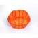 Armchair - bag "basketball" large, diameter 95 cm, orange color, raincoat