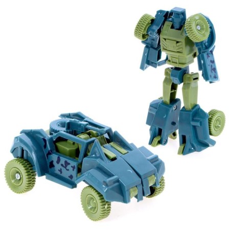 Set of robots "military detachment", transformed, mix-3