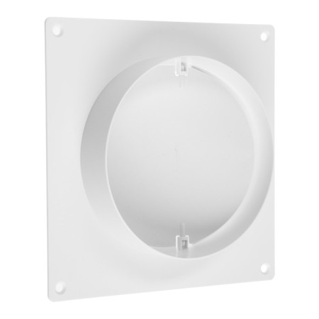 Round channels connector Zein, D = 125 mm, ventilation, with a patch plate and with a valve-2
