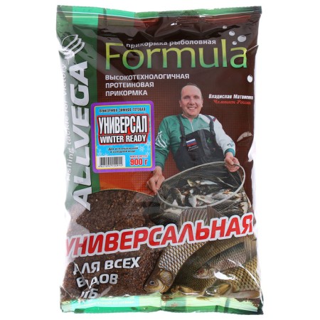 Bait winter finished Allvega, Formula Winter Ready, 900 g, universal