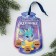 Christmas tree suspension with the wishes of “Make a desire”, stamp-layer, 10.5 x 15.3 cm
