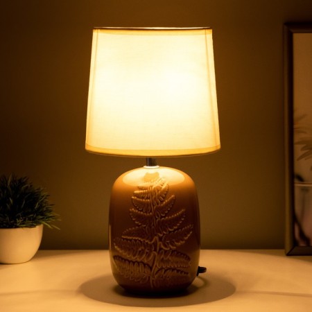 Table lamp "Arizzi" E14 1x40W Cocoa 18x18x33 cm Risalux-1