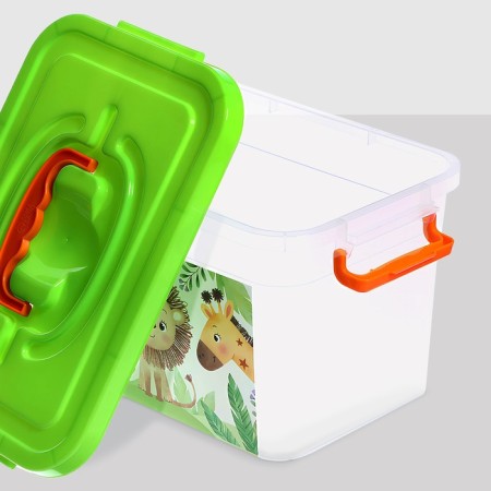 Box for storing toys "Happy childhood", 6.5 liters-2