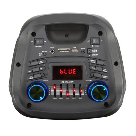 Portable karaoke system Eltronic Dance Box 500 (20-58), 50 W, TWS, AUX, USB, BT, Black-5