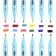 A set of art markers 12 colors Lorex "Simple Base", bilateral, tip: bullet (2.0 mm) and beveled (6.0 mm), alcohol