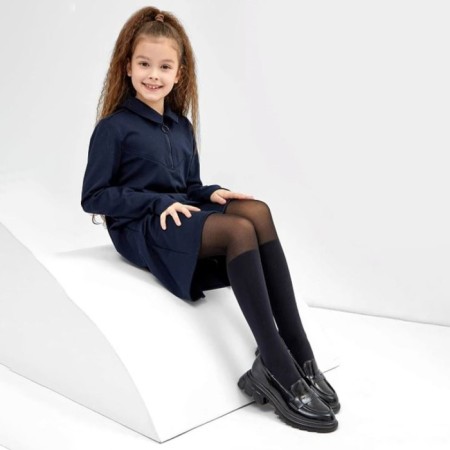 Pantyhose children 60 den, black color, height 128-134-1