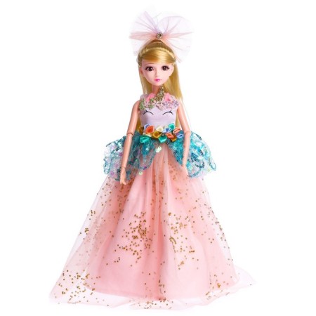 Doll fashionable articular "Princess" in a lush dress, mix-1