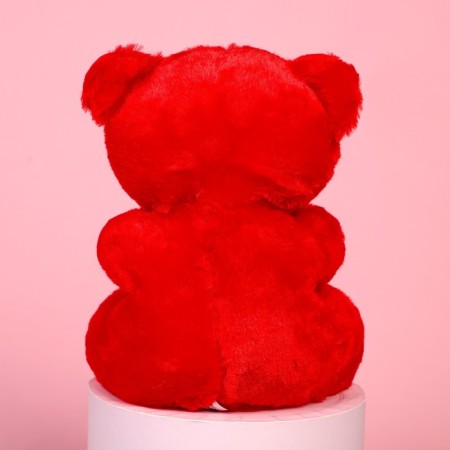 Soft toy "I love you very", bear, color mix-3